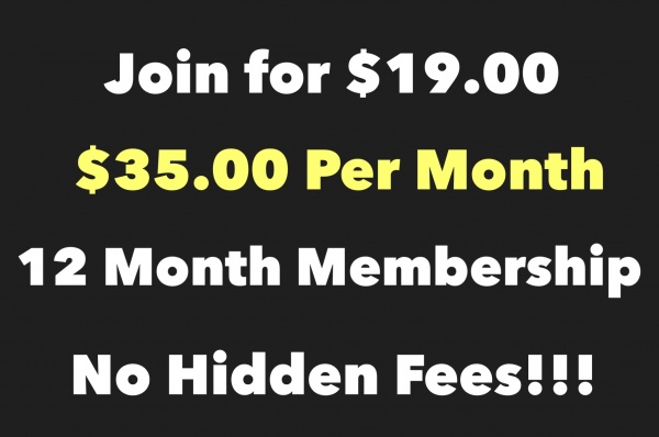     JOIN FOR ONLY $19.00